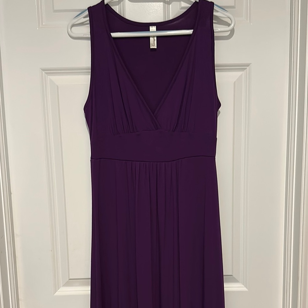 Nordstrom Elegant Purple Sleeveless maxi Dress - NWOT